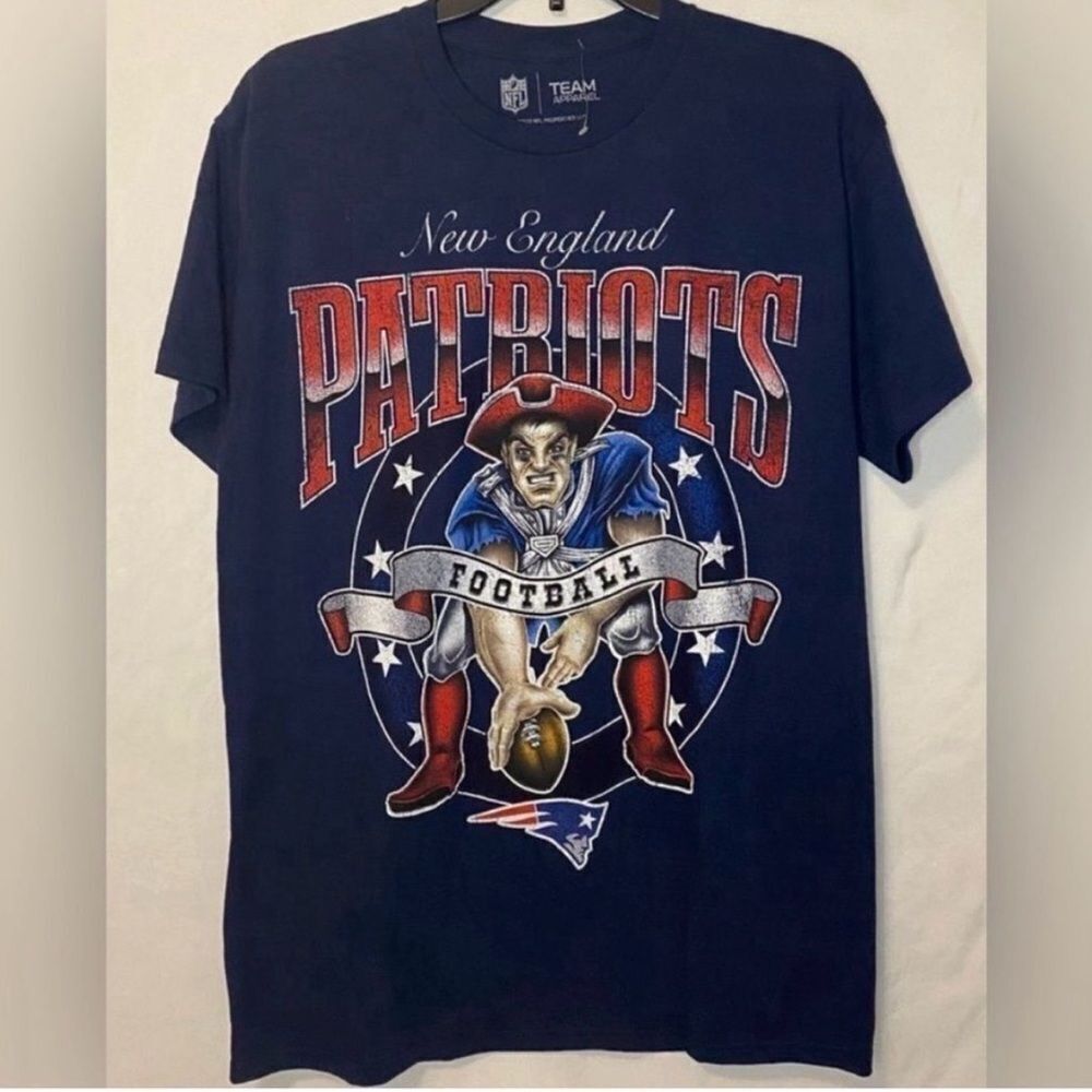 NFL Team Apparel New England Patriots Shirt Size S